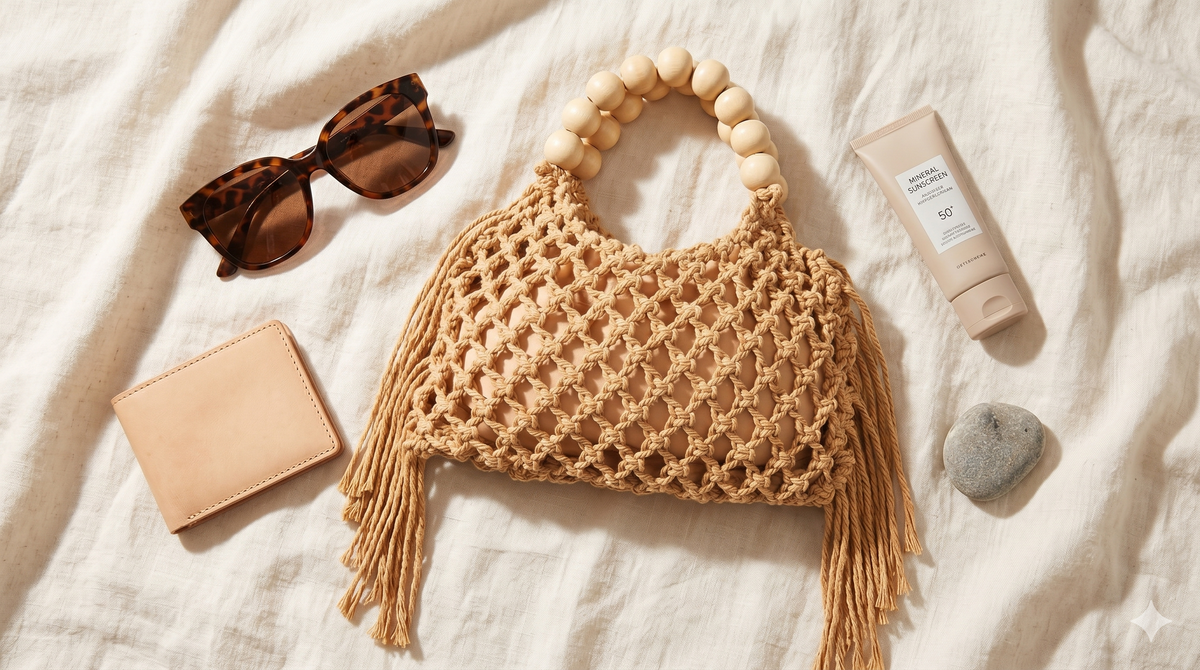 Handmade Crochet Handbag
