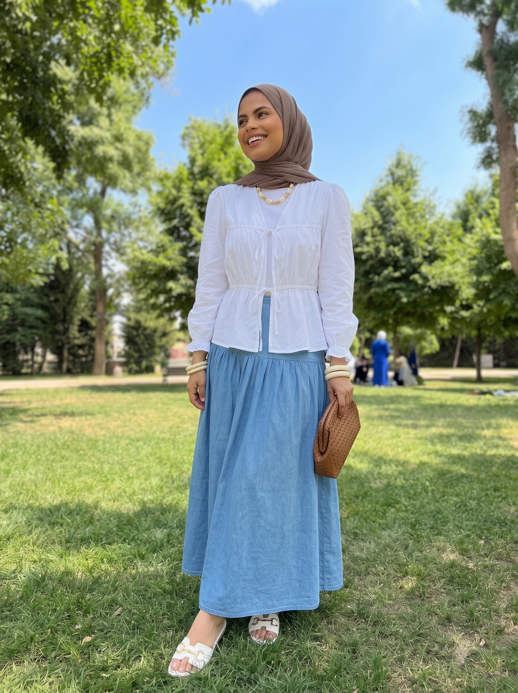 Classic Tie-Front Top