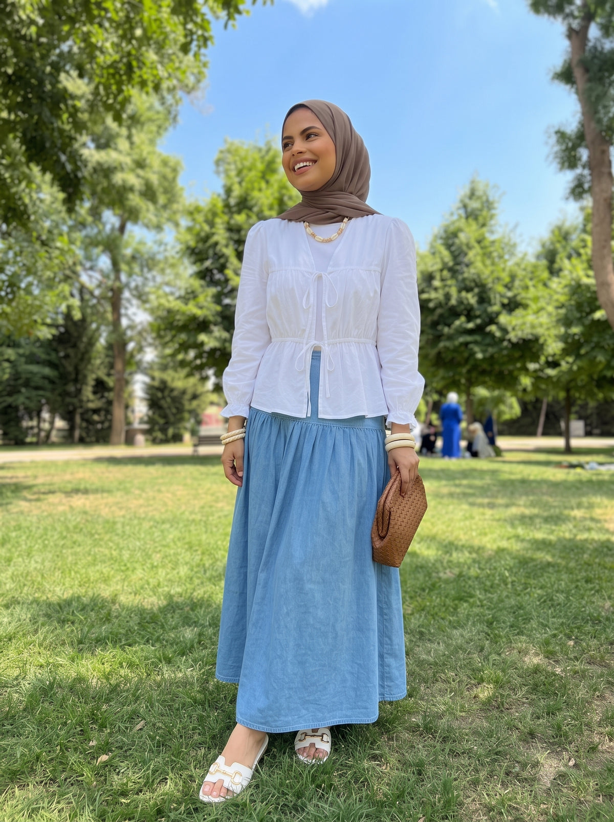 Classic Tie-Front Top