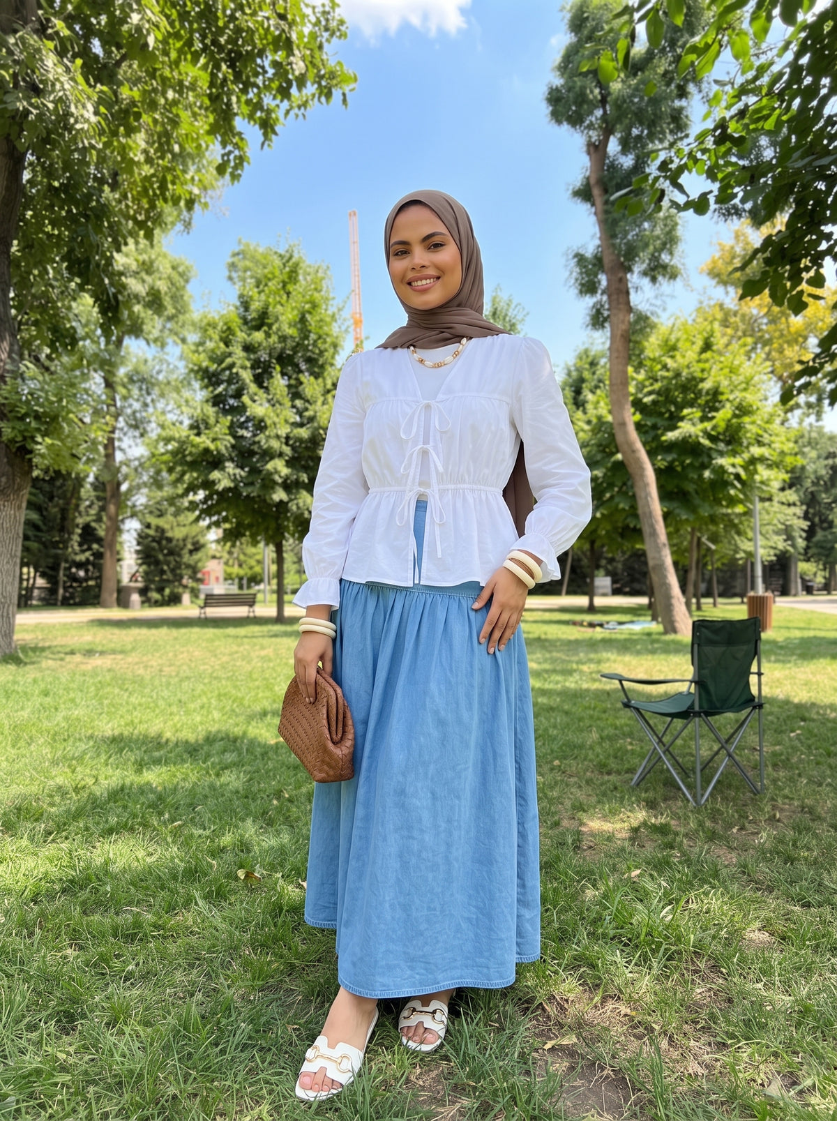 Classic Tie-Front Top