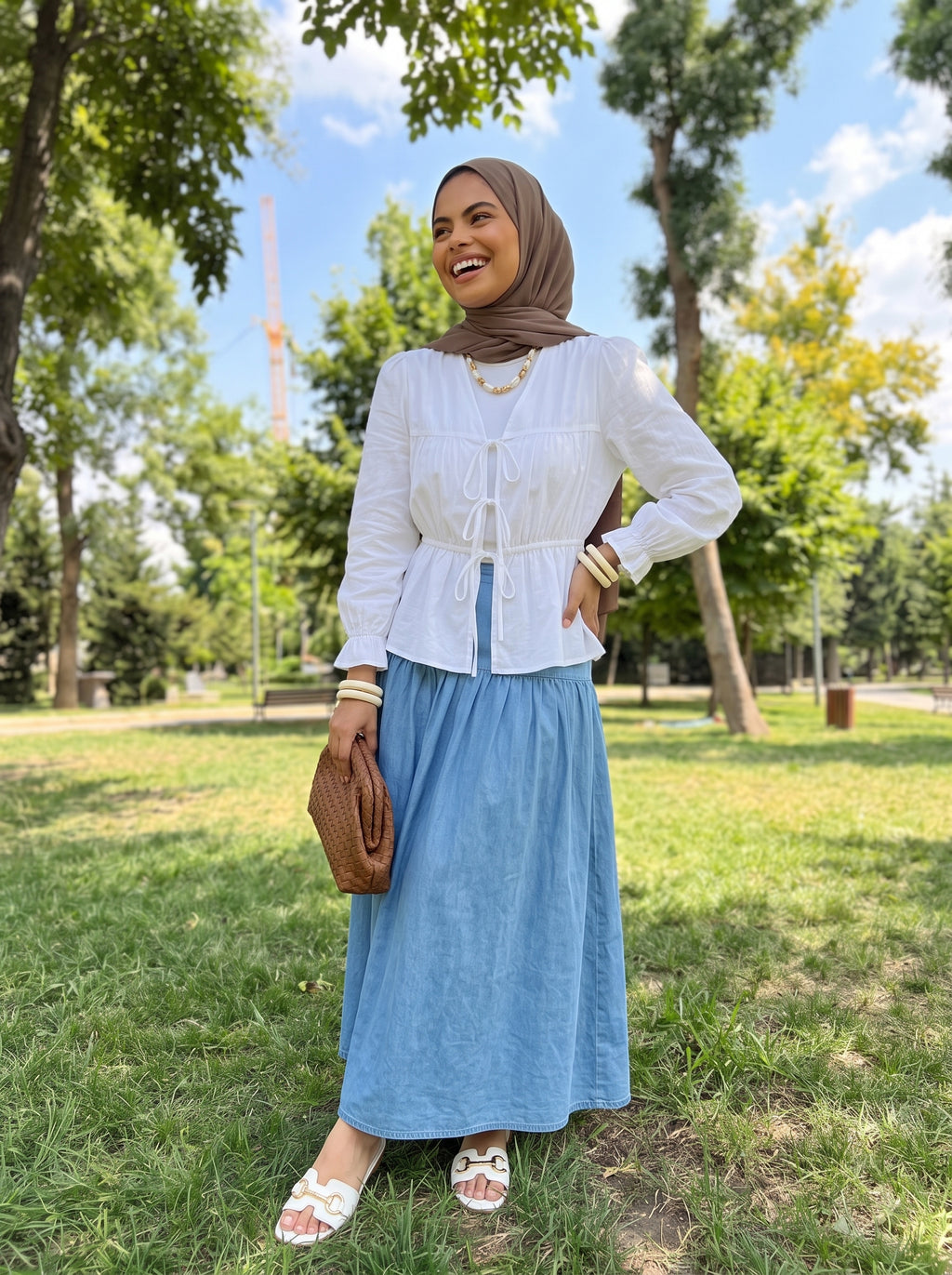 Classic Tie-Front Top