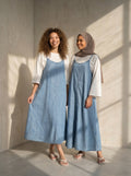 Al Qahera Modest Denim Dress